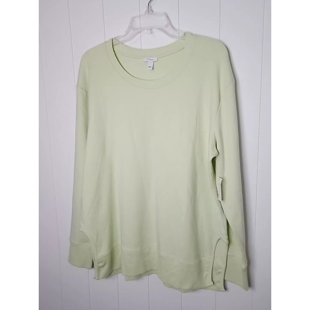 Daily Ritual Sweatshirt Womens Size Large Crewneck Pullover New